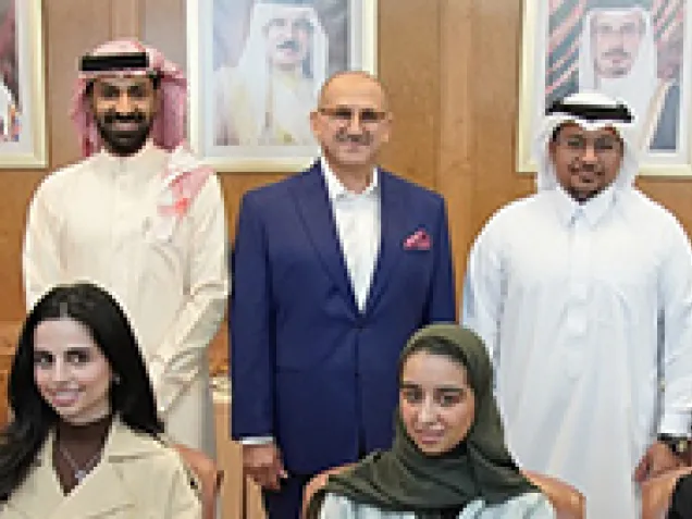 BisB’s CEO meets Interns from Bahrain Bourse